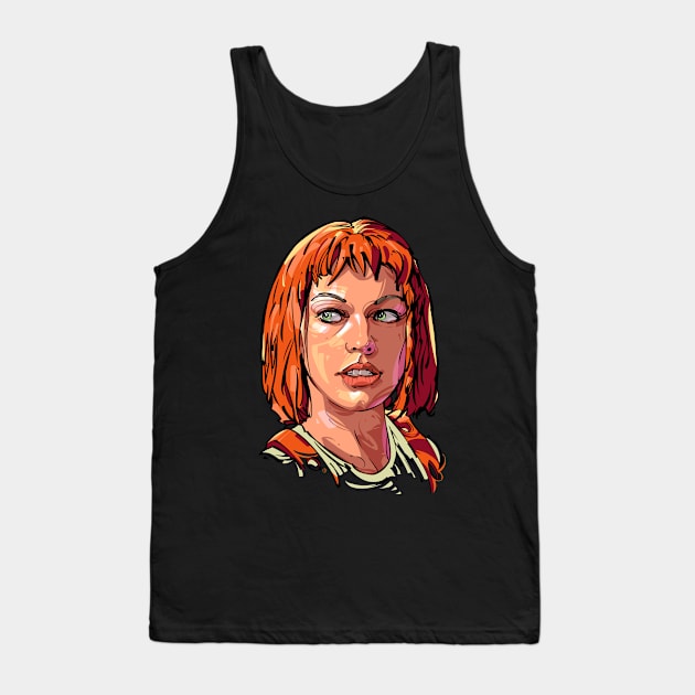 Leeloo Tank Top by nabakumov